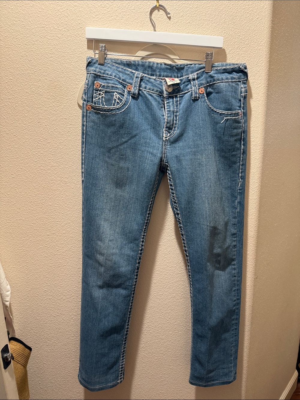 True religion, men’s Blue Denim Jeans